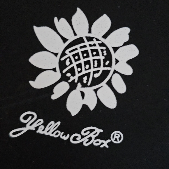 Yellow Box  Womens Flip Flops  Black / Multi Colored Rhinestons  Womens 8 - Picture 6 of 11